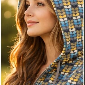 ORLA KIELY x UNIQLO Hoodie Hooded Jacket M